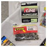 Lot of Tackle, Booyah, Big Bite, Zoom, Yamamoto, P-Line, VMC, Owner