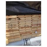 1 x 6 Ponderosa Pine #3 or Better Tongue & Groove Reversible 116 / WP4 Back - 896 Linear Feet