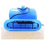 B-Air 1/4 HP Air Mover Blower Fan for Water Damage Restoration Carpet Dryer Floor Home and Plumbing Use in Blue