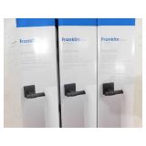 (3) Franklin Brass Maxted 24 in. Wall Mount Towel Bar Bath Hardware Accessory in Matte Black