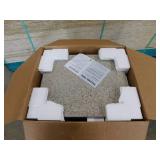 Glacier Bay Delridge 14 in. W x 17 in. D x 30 in. H Chocolate Linen Cabinet