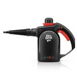 Dirt Devil 7-in-1 Portable Corded Handheld Steamer with 7 Muli-Surface Cleaning Tools, Steam Control, Chemical Free Cleaner, Black