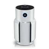 Shark NeverChange 1400 sq. ft. HEPA Filter Tower Air Purifier and Cleaner in White w/ Odor Neutralization and Clean Sense Tech
