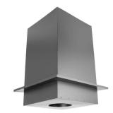 DuraVent DuraPlus All-Fuel Chimney 6in. Diameter Square Ceiling Support Box, 24in. Height
