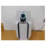 Shark NeverChange 1400 sq. ft. HEPA Filter Tower Air Purifier and Cleaner in White w/ Odor Neutralization and Clean Sense Tech