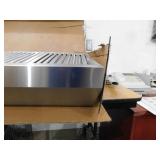 Vissani Sarela 30 in. W x 7 in. H 500CFM Convertible Under Cabinet Range Hood in Stainless Steel with LED Lights and Filter