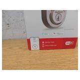 Kwikset HALO Satin Nickel Keypad WiFi Electronic Single-Cylinder Smart Lock Deadbolt featuring SmartKey Security