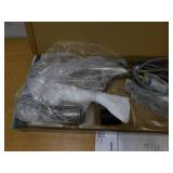 Glacier Bay Kagan Stainless Steel 15 in. H Pull Down Sprayer Kitchen Faucet with 360° Swivel Spout