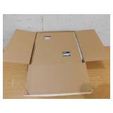 Commercial Electric 50 CFM Ceiling/Wall Mount No Cut Clip-Lock, Roomside Installation Square Bathroom Exhaust Fan, ENERGY STAR