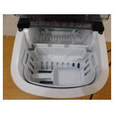 Magic Chef 27 lbs. Bullet Ice Countertop Ice Maker in Stainless Steel