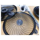 Lasko Cyclone 18 in. 3 Speed Oscillating Pedestal Fan for Home in Black with Adjustable Height, Tilt Back Head, Easy Assembly