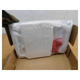 32 in. x 11.4 in. Round Metal Raised Planter Bed Outdoor Garden Raised Planter Box, Black