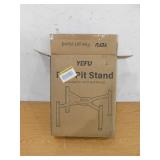 VEVOR Fire Pit Stand, 15-27 in. Adjustable Stretch with 4 Casters, Firepit Stand for Solo Stove Bonfire Ranger Yukon