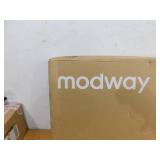 MODWAY Lily Light Blue Biscuit Tufted Twin Performance Velvet Headboard