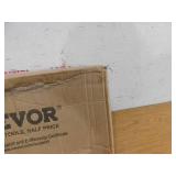 VEVOR Fire Pit Ring Round 40 in. Outer 36 in. Inner Steel Liner DIY Campfire Firepit for Outdoor Camping, Bonfires