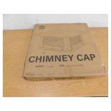 Mximu 17 in. x 17 in. Black Galvanized Steel Fireplace Chimney Caps for Outside