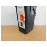 Brabantia Sort and Go 4.2 Gal. (16 l) Gray Plastic Indoor Recycling Bin