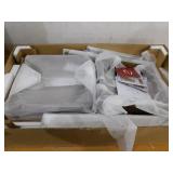 LINON Home Decor Counter Stool 2 Pk in Walnut