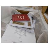 LINON Home Decor Counter Stool 2 Pk in Walnut