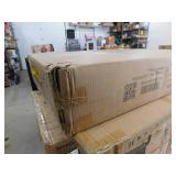 FUFU&GAGA 5-Drawers Wood Dresser Makeup Vanity Sets in White With Stool, Mirror (55.1 in. H x 31.5 in. W x 15.7 in. D)