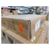 FUFU&GAGA 5-Drawers Wood Dresser Makeup Vanity Sets in White With Stool, Mirror (55.1 in. H x 31.5 in. W x 15.7 in. D)