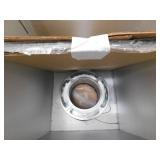 DuraVent DuraPlus All-Fuel Chimney 6in. Diameter Square Ceiling Support Box, 24in. Height