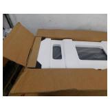 Modern Ember Uptown 28 in. Smart Electric Fireplace Insert Heater with Multi-Color Flames, Wi-Fi and Remote Controlled, 5118 BTU