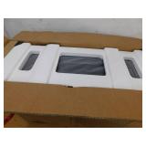 Modern Ember Uptown 28 in. Smart Electric Fireplace Insert Heater with Multi-Color Flames, Wi-Fi and Remote Controlled, 5118 BTU