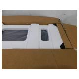 Modern Ember Uptown 28 in. Smart Electric Fireplace Insert Heater with Multi-Color Flames, Wi-Fi and Remote Controlled, 5118 BTU