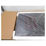 eVita 43 in. 50000BTU Propane Fire Pit Table Modern Outdoor Gas Fire Table with Fire Rocks