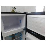 Vissani 4.5 cu. ft. 2-Door Mini Refrigerator in Platinum Steel with Freezer