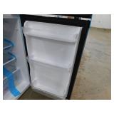 Vissani 4.5 cu. ft. 2-Door Mini Refrigerator in Platinum Steel with Freezer