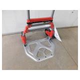 Milwaukee 150 lbs. Convertible Fold-Up Steel Hand Truck with One 60 in. Bungee Cord