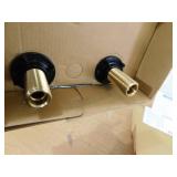 Kingston Brass Naples 4 in. Centerset 2-Handle Bathroom Faucet with Plastic Pop-Up in Polished Chrome