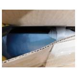 MODWAY Lily Light Blue Biscuit Tufted Twin Performance Velvet Headboard