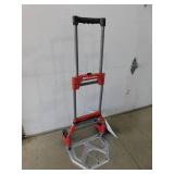Milwaukee 150 lbs. Convertible Fold-Up Steel Hand Truck with One 60 in. Bungee Cord