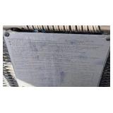 BY - Four-Piece Patio Set - 2 Chairs, Sofa & Fire Table with Beige Cushions