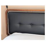 MB - Scandinavian Design Hendrick King Bed Frame - King Size Upholstered Headboard