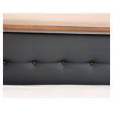 MB - Scandinavian Design Hendrick King Bed Frame - King Size Upholstered Headboard
