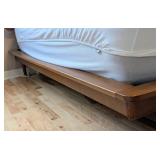 MB - Scandinavian Design Hendrick King Bed Frame - King Size Upholstered Headboard