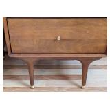 MB - Hendrick Teak Nightstands - Scandinavian Design, 2-Drawer Pair