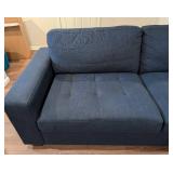 LL - Thomasville Navy Blue Sectional Sofa