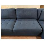 LL - Thomasville Navy Blue Sectional Sofa