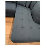 LL - Thomasville Navy Blue Sectional Sofa
