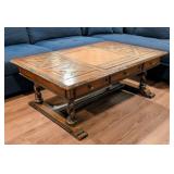 LL - Monarch Reversible-Top Chess/Checkers Coffee Table