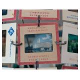 MB - Kodachrome Transparency Slide Shade Lamp with Glass Pyramid Base