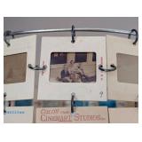 MB - Kodachrome Transparency Slide Shade Lamp with Glass Pyramid Base