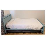 UL - Pottery Barn Kids Piper Twin Panel Trundle Bed - Ocean