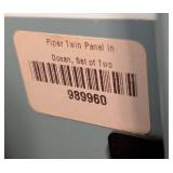 UL - Pottery Barn Kids Piper Twin Panel Trundle Bed - Ocean