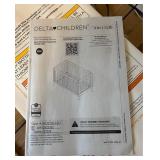 LL - Delta Children 4-in-1 Convertible Crib - Black